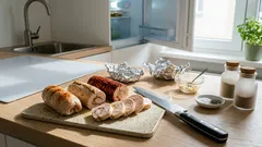 Hähnchen-Rouladen statt Aufschnitt: 3 Sorten in 15 Minuten für Brotzeit und Meal prep