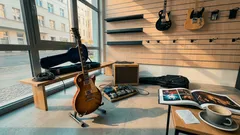 Gibson Garage London: Warum der Gitarrenladen nahe der Oxford Street mehr Bühne als Shop ist