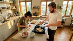 Faule Chebureki mit Lawasch: knusprige Hackfleisch-Taschen in 10 Minuten