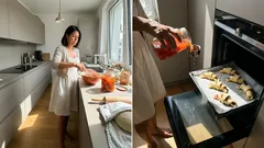 Veganen Hörnchen-Teig aus Tomatenlake backen: schnelles Rezept ohne Ei und Milch